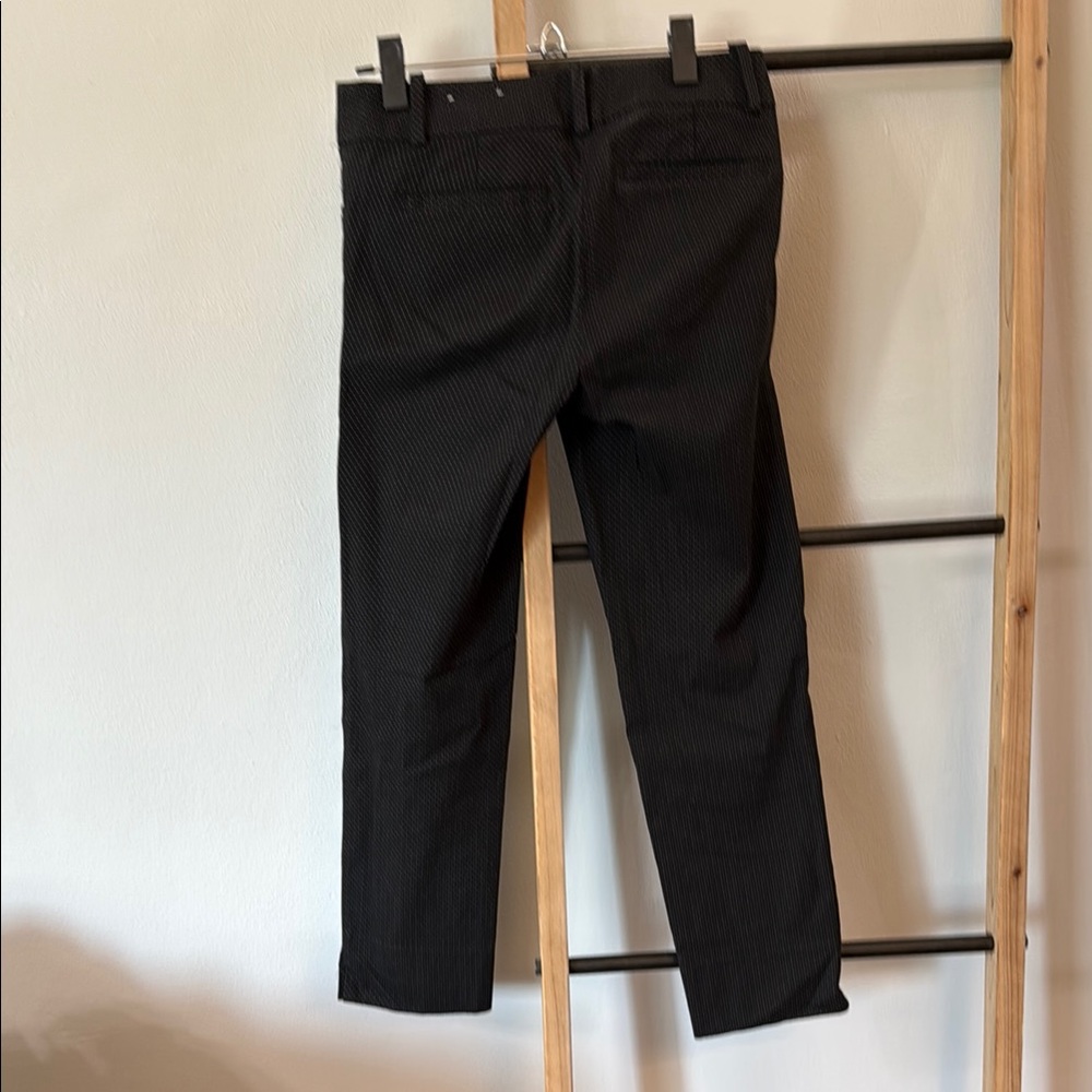 LOFT Black Polka Dot Cropped Ankle Jeans - Picture 6 of 6